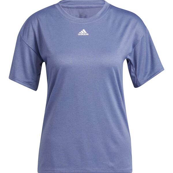 adidas Damen Training 3 Streifen AEROREADY T Shirt › Grün  - Onlineshop Intersport