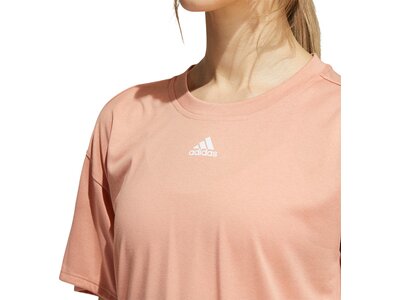 adidas Damen Training 3-Streifen AEROREADY T-Shirt Pink