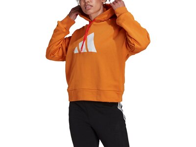 adidas Damen Sportswear Future Icons Hoodie Orange