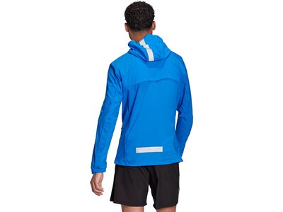 adidas Herren Marathon Translucent Jacke Blau