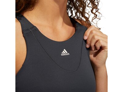 adidas Damen Medium-Support High-Neck Yoga Sport-BH Schwarz