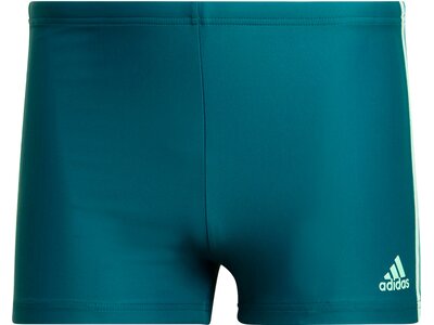 adidas Herren 3-Streifen Boxer-Badehose Blau