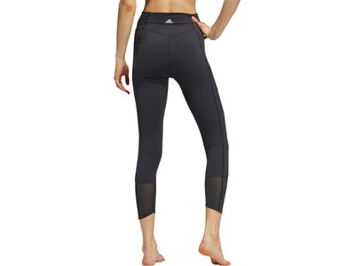 adidas Damen Yoga Power Mesh 7/8-Tight Schwarz