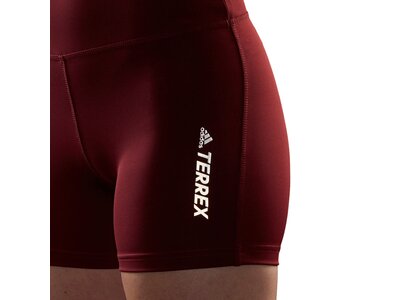 adidas Damen TERREX Multi Primeblue Shorts Rot