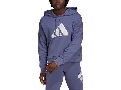 adidas Damen Sportswear Future Icons Hoodie Blau