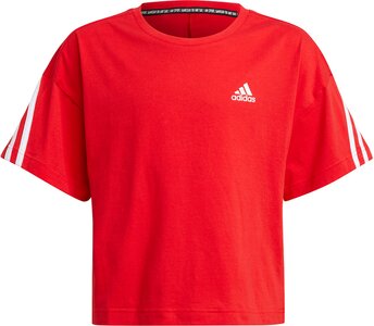 adidas Kinder Organic Cotton Future Icons Sport 3-Streifen Loose T-Shirt