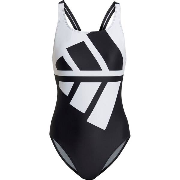 Bademode - adidas Damen Logo Graphic Badeanzug › Schwarz  - Onlineshop Intersport