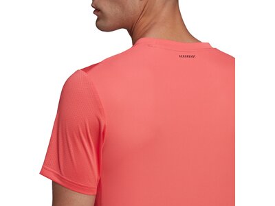 adidas Herren Club Tennis 3-Streifen T-Shirt Pink