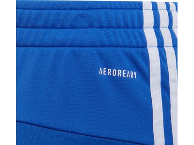 adidas Kinder AEROREADY Primegreen 3-Streifen Tapered Hose Blau