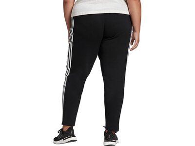 adidas Damen Sportswear Future Icons 3-Streifen Skinny Hose – Große Größen Schwarz
