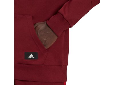 adidas Herren Sportswear Future Icons 3-Streifen Kapuzenjacke Rot