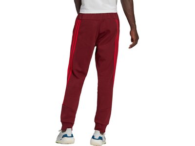 adidas Herren Sportswear Future Icons 3-Streifen Hose Rot