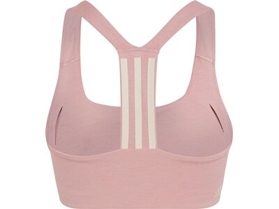 adidas Damen Powerimpact Training Medium-Support Sport-BH Pink