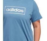 Vorschau: adidas Damen Foil Box Linear Graphic T-Shirt – Große Größen