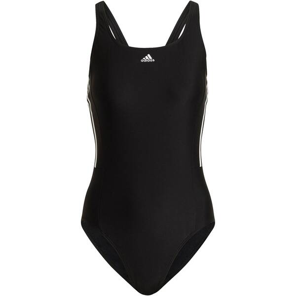 adidas Damen Mid 3-Streifen Badeanzug