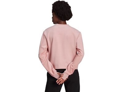 adidas Damen AEROREADY Designed to Move Cotton-Touch Sweatshirt Pink