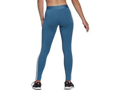 adidas Damen LOUNGEWEAR Essentials 3-Streifen Leggings Blau