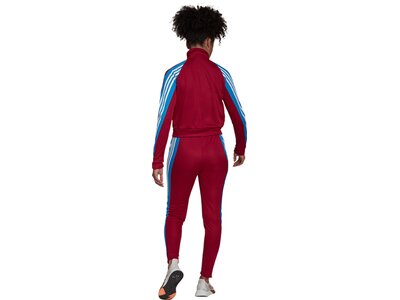 adidas Damen Sportswear Teamsport Trainingsanzug Rot