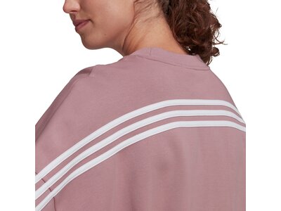 adidas Damen Sportswear Future Icons 3-Streifen Sweatshirt Pink