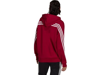 adidas Damen Sportswear Future Icons 3-Streifen Sweatshirt Rot