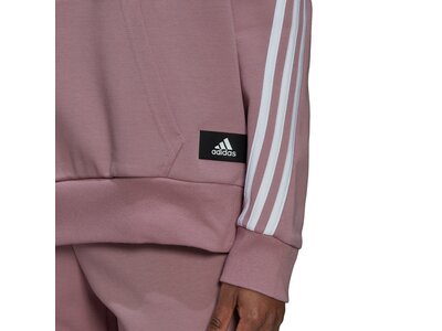 adidas Damen Sportswear Future Icons 3-Streifen Sweatshirt Grau