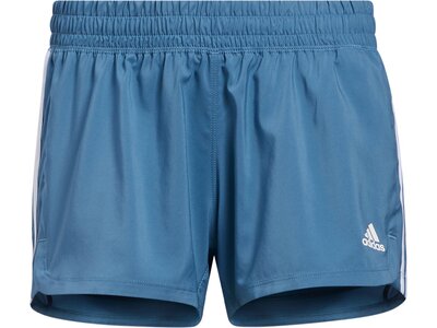 adidas Damen Pacer 3-Streifen Woven Shorts Blau