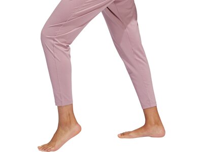 adidas Damen Yoga Hose Pink