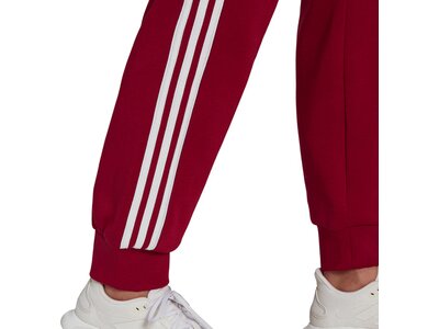 adidas Damen Sportswear Future Icons 3-Streifen Regular Fit Hose Rot