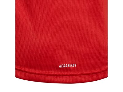 adidas Kinder Designed 2 Move 3-Streifen T-Shirt Rot