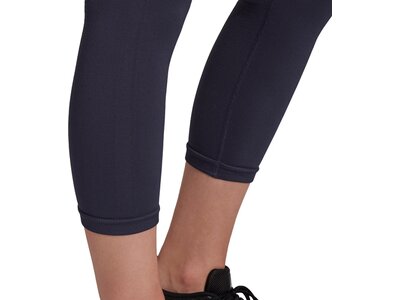 adidas Damen Aeroknit Yoga Seamless 7/8-Tight Blau