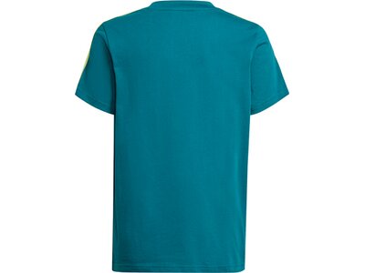 adidas Kinder Essentials 3-Streifen T-Shirt Blau