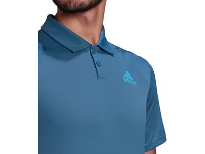 adidas Herren Tennis Club 3-Streifen Poloshirt Blau
