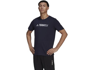 ADIDAS Herren Shirt TX Logo Tee Schwarz