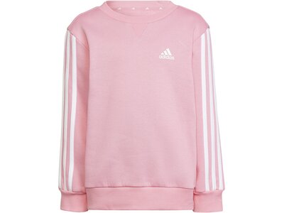 ADIDAS Kinder Sweatshirt LK 3S CREW NECK Pink