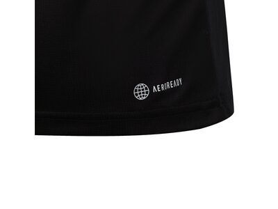 ADIDAS Kinder Shirt Essentials AEROREADY Regular-Fit Logo Schwarz