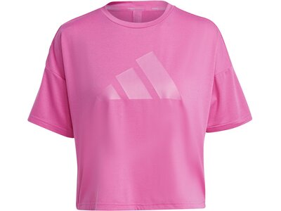 ADIDAS Damen Shirt W I 3 BAR TEE 2 Pink