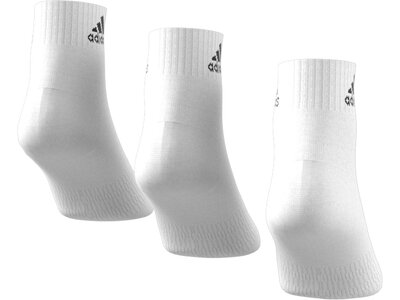 ADIDAS Herren Socken Cushioned Sportswear Ankle, 3 Paar Grau