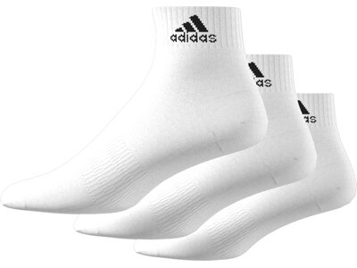 ADIDAS Herren Socken Cushioned Sportswear Ankle, 3 Paar Grau