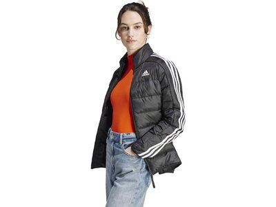 ADIDAS Damen Jacke Essentials 3-Streifen Light Grau