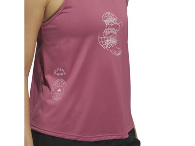 ADIDAS Damen T-Shirt Run for the Oceans Pink