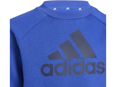 ADIDAS Kinder Sportanzug Essentials Logo Fleece Blau
