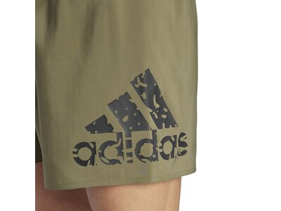 ADIDAS Herren Shorts Big Logo CLX Short-Length Braun