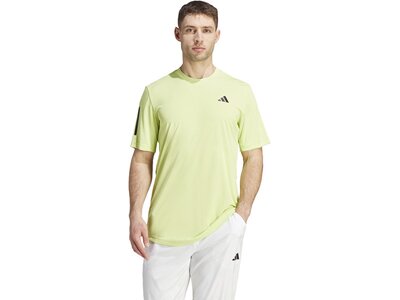 ADIDAS Herren Shirt Club 3-Streifen Tennis Braun