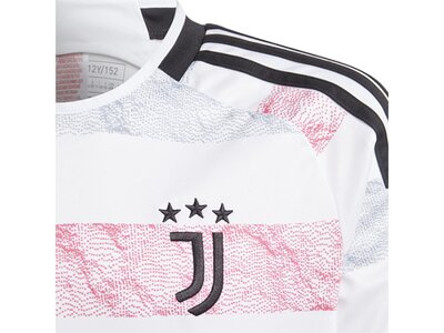 ADIDAS Kinder Trikot Juventus Turin 23/24 Kids Auswärts Weiß