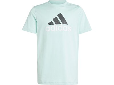 ADIDAS Kinder Shirt Essentials Two-Color Big Logo Cotton Grün