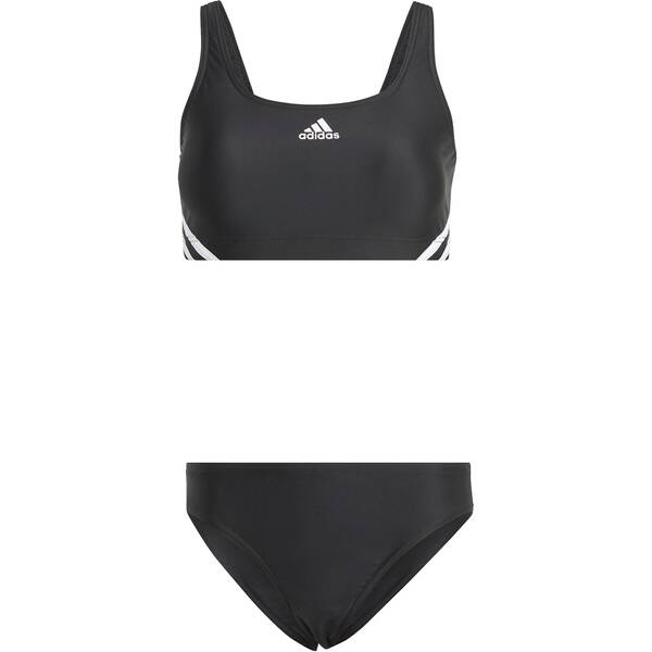 ADIDAS Damen Bikini 3S SPORTY BIK › Schwarz  - Onlineshop Intersport