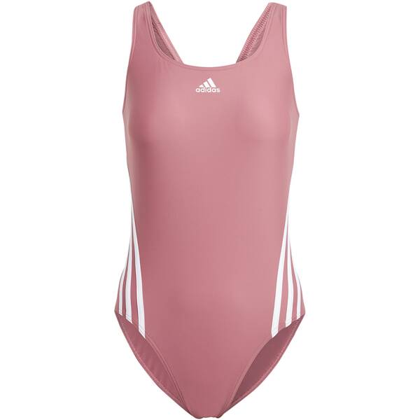 ADIDAS Damen Badeanzug 3S SWIMSUIT › Pink  - Onlineshop Intersport