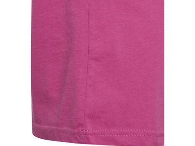 ADIDAS Kinder Shirt Essentials 3-Streifen Cotton Loose Fit Boyfriend Rot