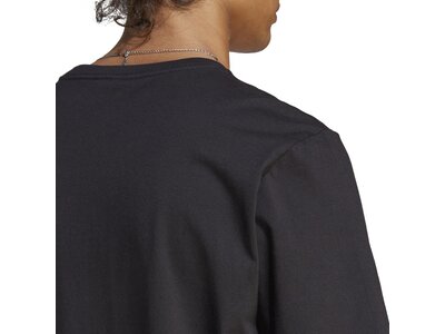 ADIDAS Herren Shirt Essentials Single Jersey Embroidered Small Logo Schwarz