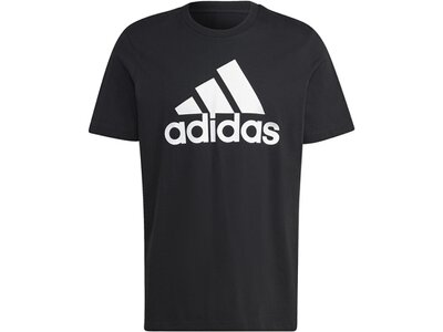 ADIDAS Herren Shirt Essentials Single Jersey Big Logo Schwarz